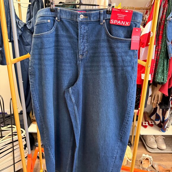 Spanx Plus Size Barrel Jeans - Picture 2 of 3